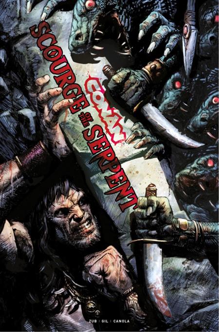 Conan The Barbarian Scourge Of The Serpent #3 (of 4)  A Gerardo Zaffino Var