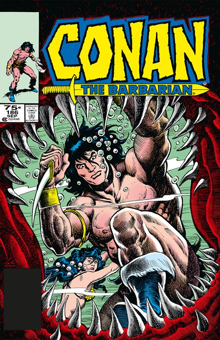 Conan The Barbarian The Original Comics Omnibus  | Hardcover Vol 07 Regular Edition Mike Docherty - Graphic Novel - Image - Pop Weasel