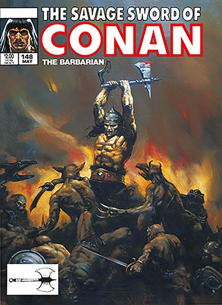 Savage Sword Of Conan The Original Comics Omnibus  | Hardcover Vol 11 Direct Market Edition Doug Beekman