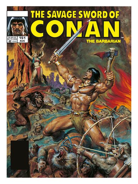 Savage Sword Of Conan The Original Comics Omnibus  | Hardcover Vol 11 Regular Edition Earl Norem - Graphic Novel - Image - Pop Weasel