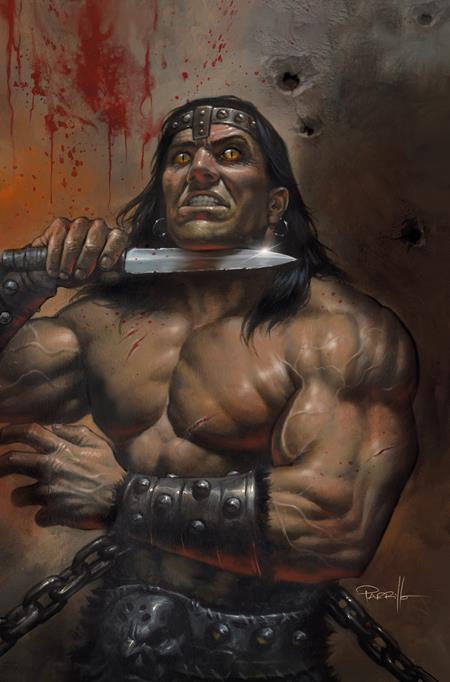 Conan The Barbarian Scourge Of The Serpent #4 (of 4)  E Lucio Parrillo Virgin Var