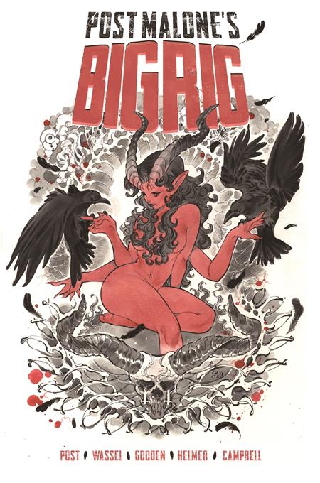 Big Rig  | Hardcover Vol 01 Limited Edition Silver Foil Peach Momoko Var Allocations May Occur Limited To 500 - Graphic Novel - Image - Pop Weasel