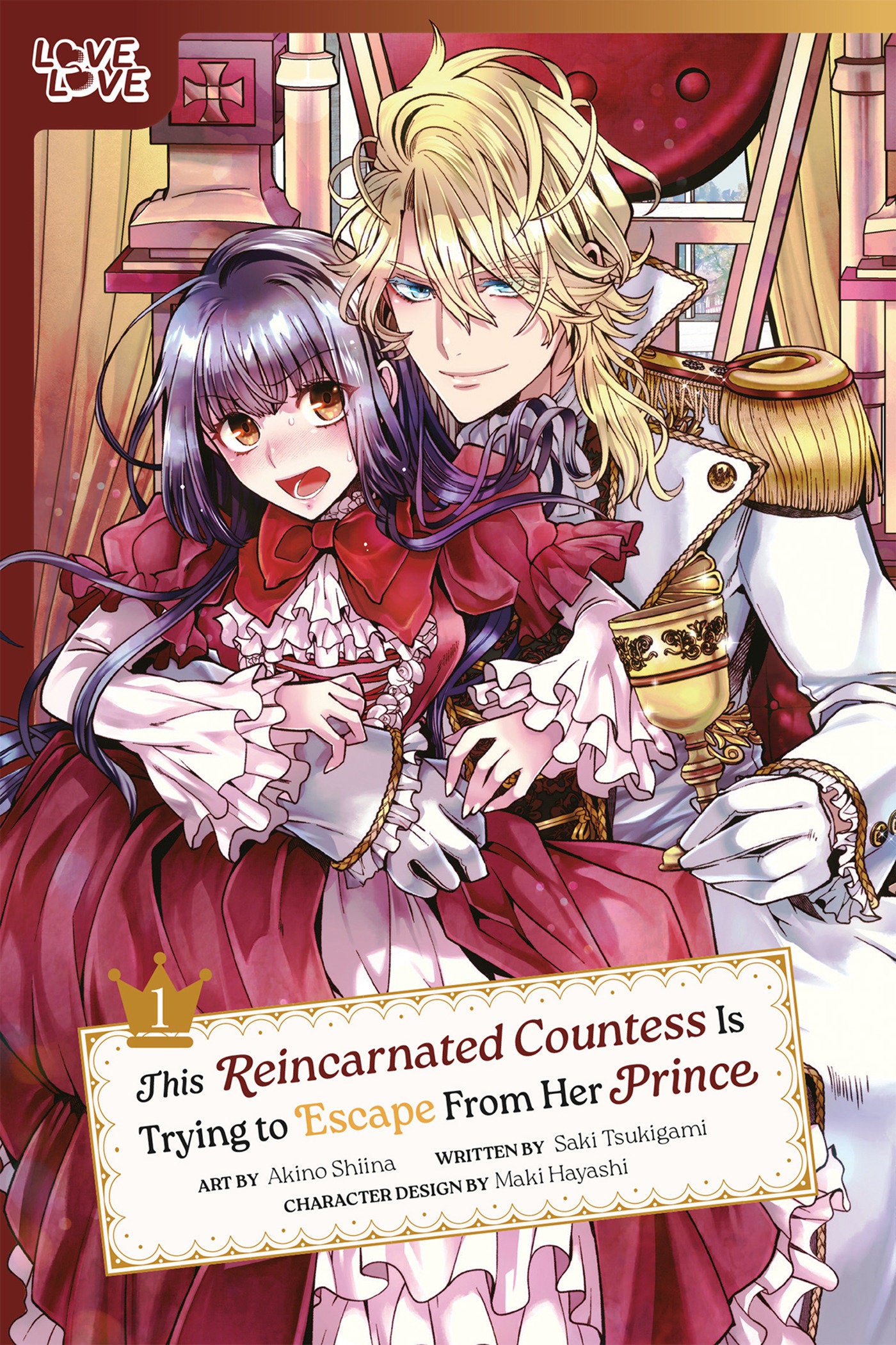 This Reincarnated Countess Is Trying to Escape From Her Prince, Volume 1 image