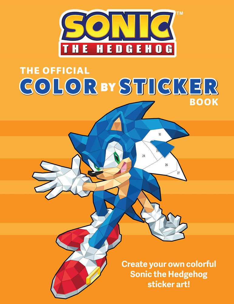 Pop Weasel Image of Sonic the Hedgehog: The Official Color by Sticker Book (Sonic Activity Book) - Activity Book - Image - Pop Weasel