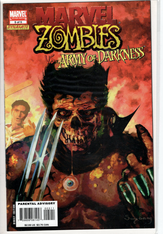 Pre-Owned - Marvel Zombies / Army of Darkness #5  (August 2007) Scanned Image Pop Weasel Pre-Owned Comics