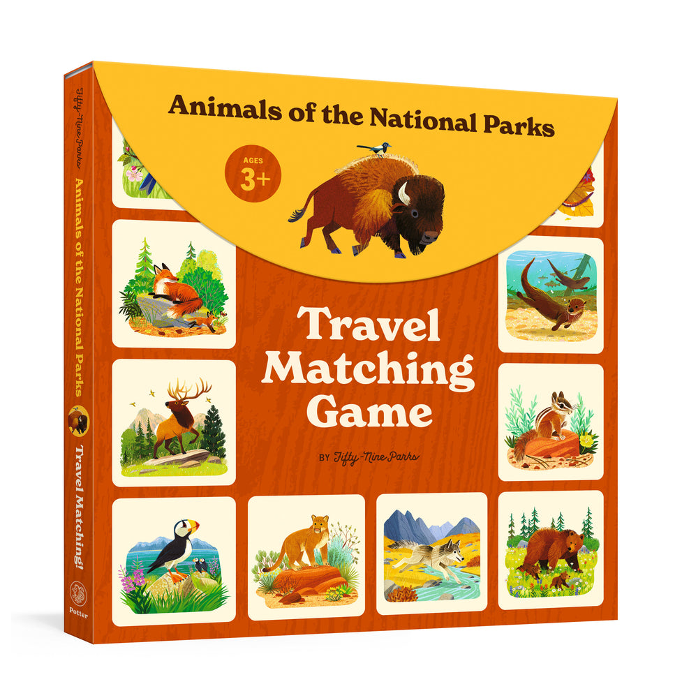 Animals of the National Parks Travel Matching Game - Image - Board Games - Image - Pop Weasel