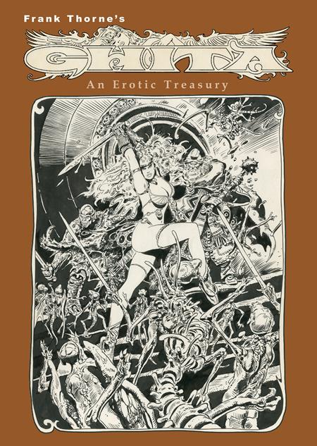Frank Thornes Ghita An Erotic Treasury  | Hardcover Vol 01 - Image