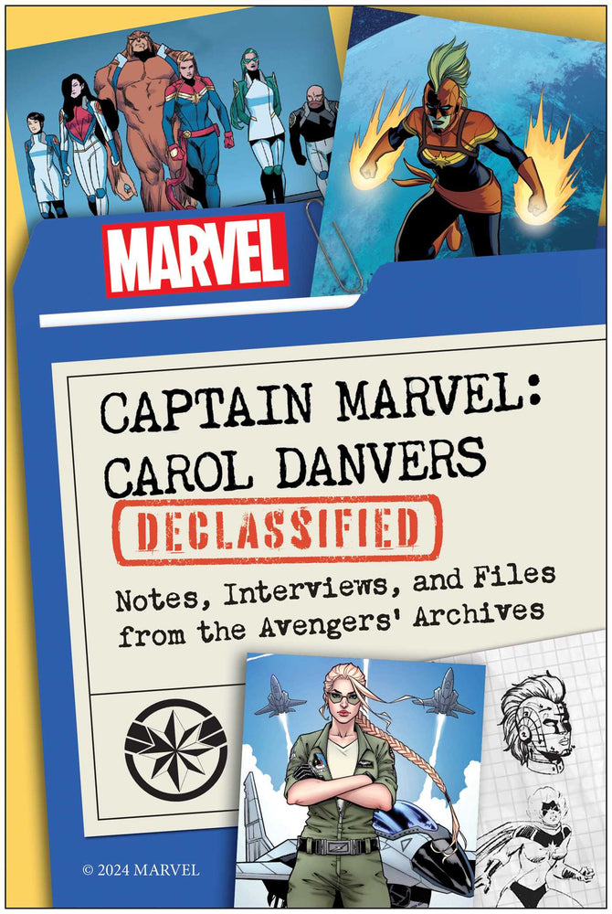 Captain Marvel: Carol Danvers Declassified  Notes, Interviews, and Files from the Avengers' Archives image - Graphic Novels - Image - Pop Weasel