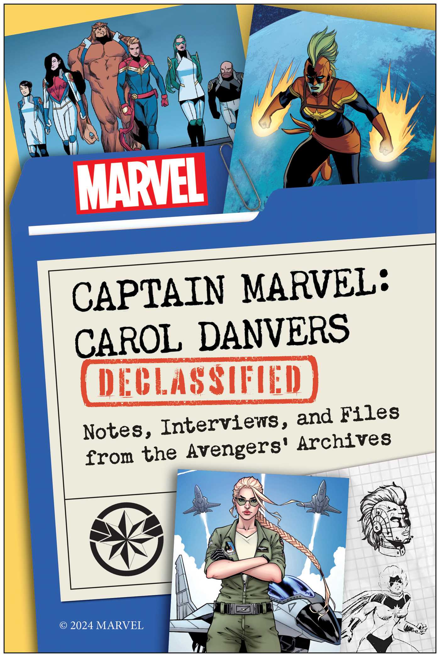 Captain Marvel: Carol Danvers Declassified  Notes, Interviews, and Files from the Avengers' Archives image