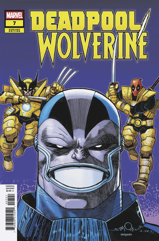 DEADPOOL/WOLVERINE #7 WALT SIMONSON VARIANT - Image