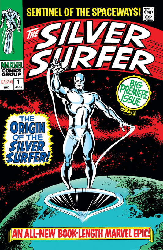 Silver Surfer Omnibus Vol. 1 John Buscema First Issue Cover [New Printing 2] | Hardcover - Image