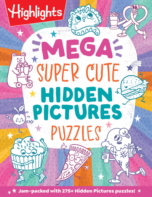 Mega Super Cute Hidden Pictures Puzzles image