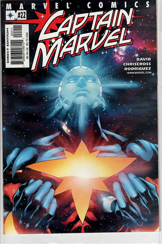 Pre-Owned - Captain Marvel #22  (October 2001) Scanned Image Pop Weasel Pre-Owned Comics