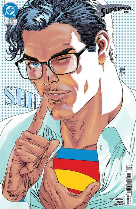 Superman #23  D Guillem March Card Stock Var image