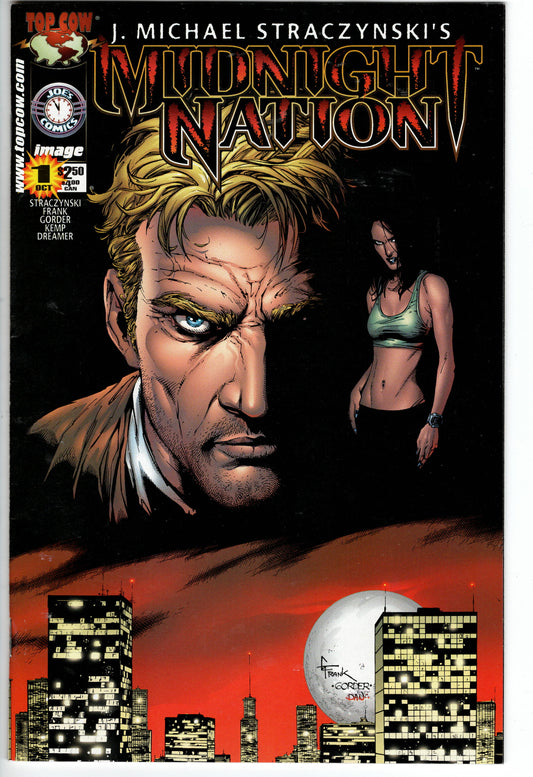 Pre-Owned - Midnight Nation #1  (October 2000) Scanned Image Pop Weasel Pre-Owned Comics