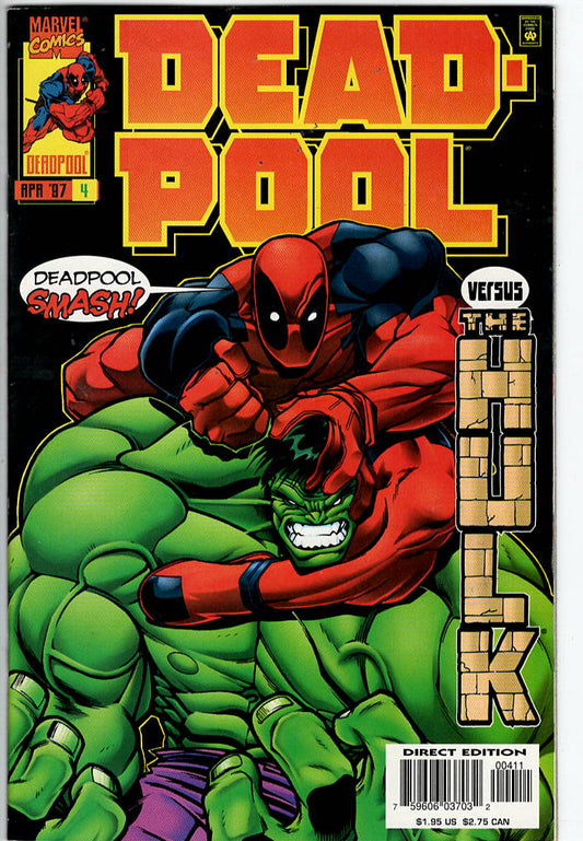 Pre-Owned - Deadpool #4  (April 1997) Scanned Image Pop Weasel Pre-Owned Comics