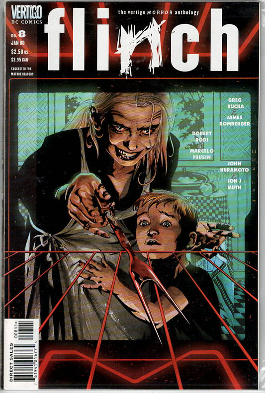 Pre-Owned - Flinch #8  (January 2000) Scanned Image Pop Weasel Pre-Owned Comics