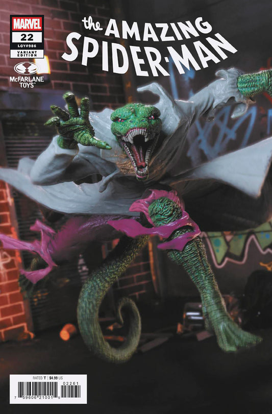AMAZING SPIDER-MAN #22 MCFARLANE TOYS VARIANT - Image