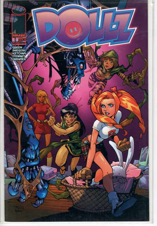 Pre-Owned - The Dollz #1  (April 2001) Scanned Image Pop Weasel Pre-Owned Comics