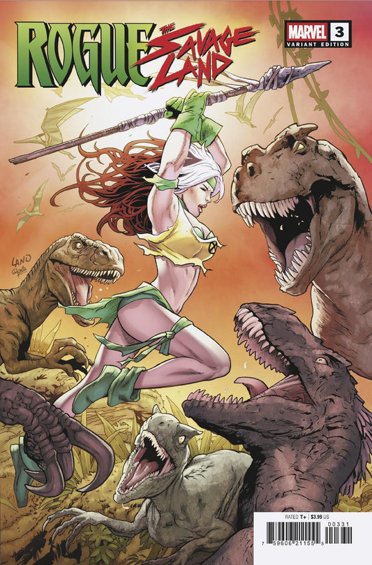 ROGUE: THE SAVAGE LAND #3 GREG LAND VARIANT - Image