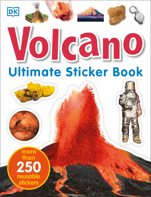 Ultimate Sticker Book: Volcano image