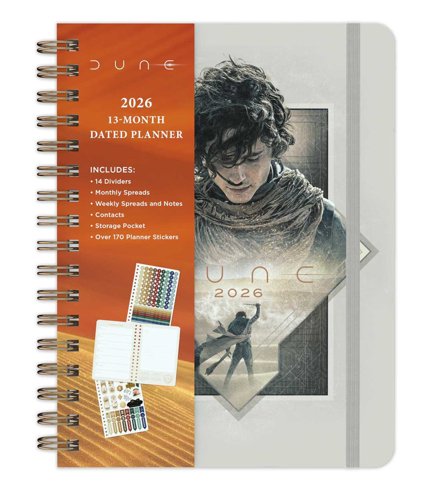 2026 Dune 13-Month Weekly Planner  image -  - Image - Pop Weasel