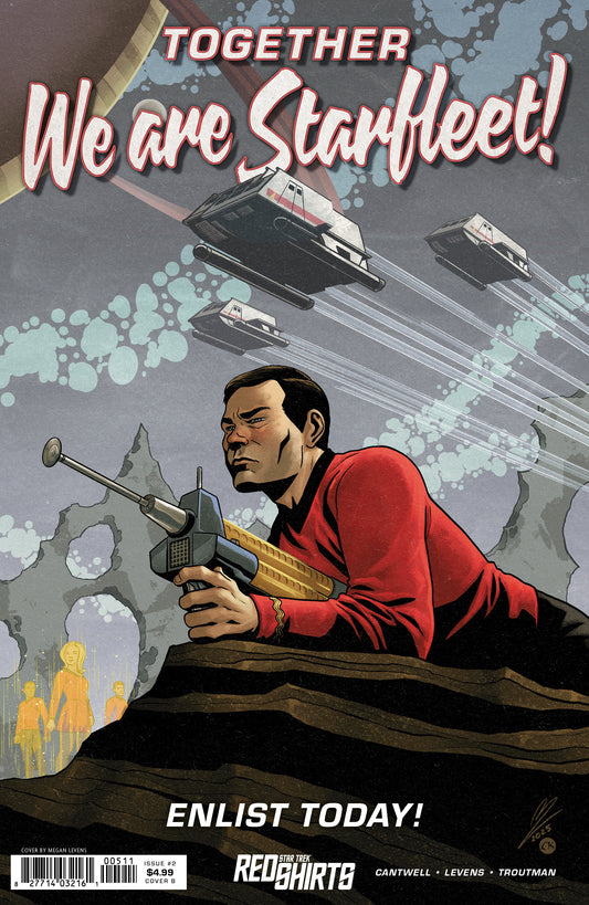 Star Trek: Red Shirts #2 Variant B (Levens Federation Recruitment) - Image