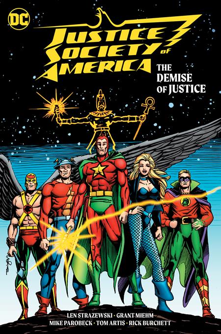 Justice Society Of America The Demise Of Justice  | Hardcover image