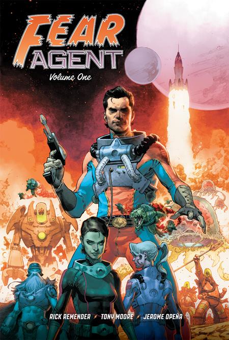 Fear Agent 20th Anniversary Deluxe Edition  | Hardcover Vol 01  B Opena Var image