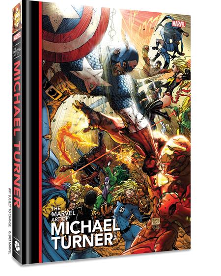 Marvel Art Of Michael Turner  | Hardcover Direct Market Ed image