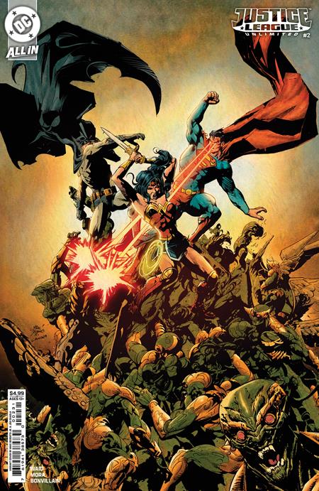 Justice League Unlimited #2  C Mike Deodato Jr Card Stock Var image