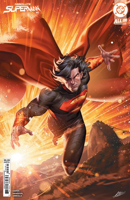 Absolute Superman #2  C Mateus Manhanini Card Stock Var image