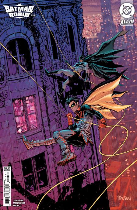 Batman And Robin #16  C Dan Panosian Card Stock Var image