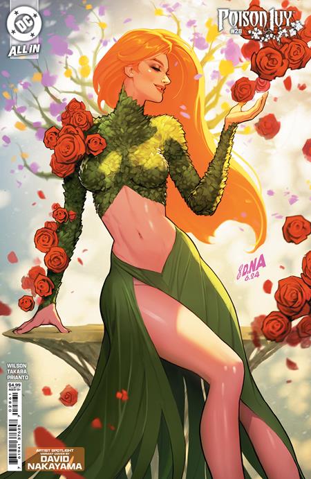 Poison Ivy #28  D David Nakayama Artist Spotlight Card Stock Var image