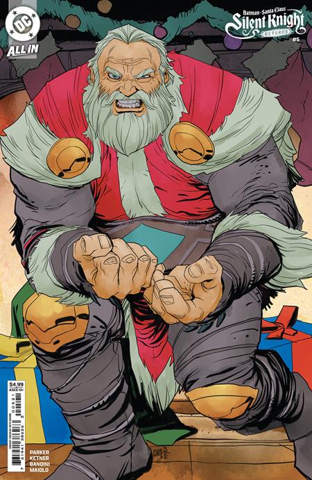 Batman Santa Claus Silent Knight Returns #5 (of 5)  B Pete Woods Card Stock Var image