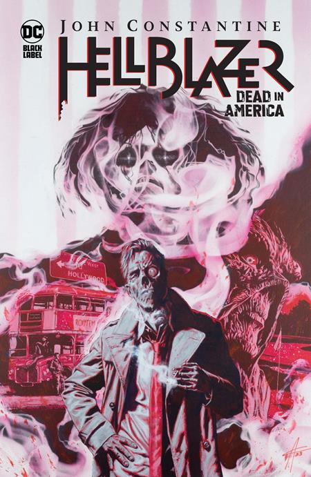 John Constantine Hellblazer Dead In America  | Hardcover image