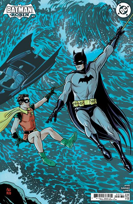 Batman And Robin Year One #3 (of 12)  C Michael Allred Card Stock Var image