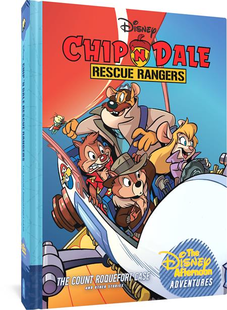 Chip N Dale Rescue Rangers  | Hardcover Vol 03 The Count Roquefort Case Disney Afternoon Adventures image