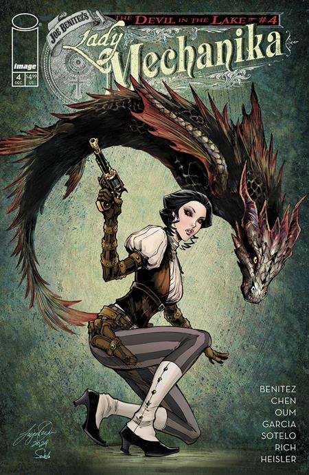 Lady Mechanika The Devil In The Lake #4 (of 4)  B Siya Oum Var image