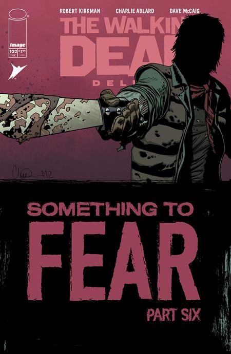 Walking Dead Deluxe #102  B Charlie Adlard & Dave Mccaig Var image