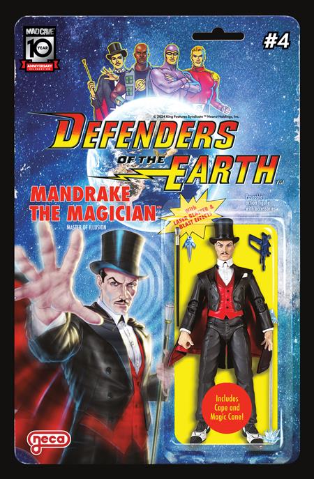 Defenders Of The Earth #4&#160;(of 8)&#160;&#160;b Djordje Djokovic Action Figure Var image