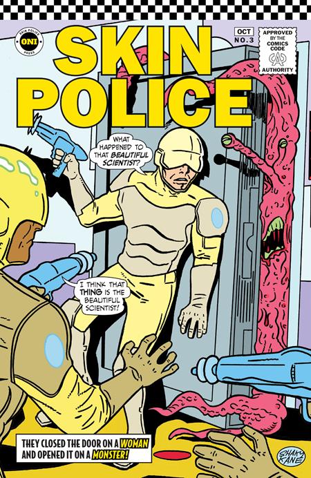 Skin Police #3 (of 4)  C Inc 1:20 Shaky Kane Silver Age Var image