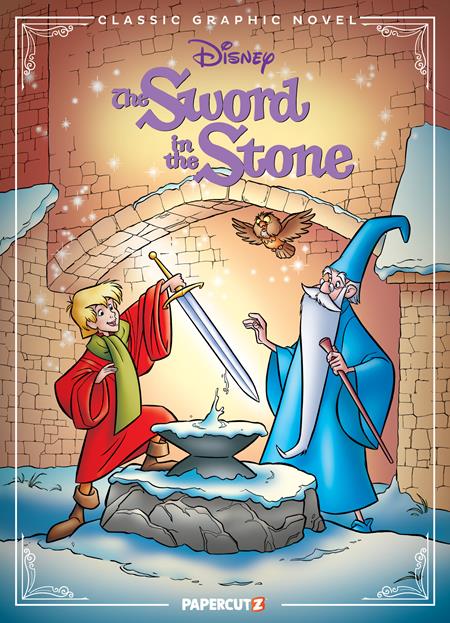 Disney Classic Graphic Novel Sword In The Stone  | Hardcover image