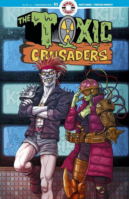 Toxic Crusaders #3 (of 5)  A Tristan Wright