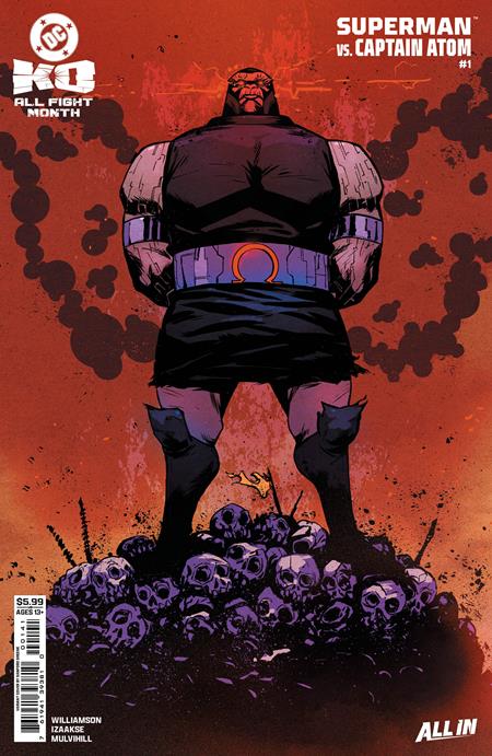 DC K.o. Superman Vs Captain Atom #1  | One Shot  D Sanford Greene Card Stock Var