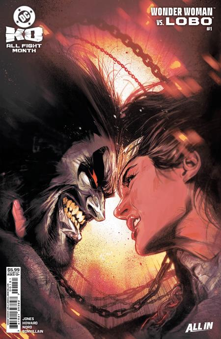 DC K.o. Wonder Woman Vs Lobo #1  | One Shot  C Joelle Jones Card Stock Var