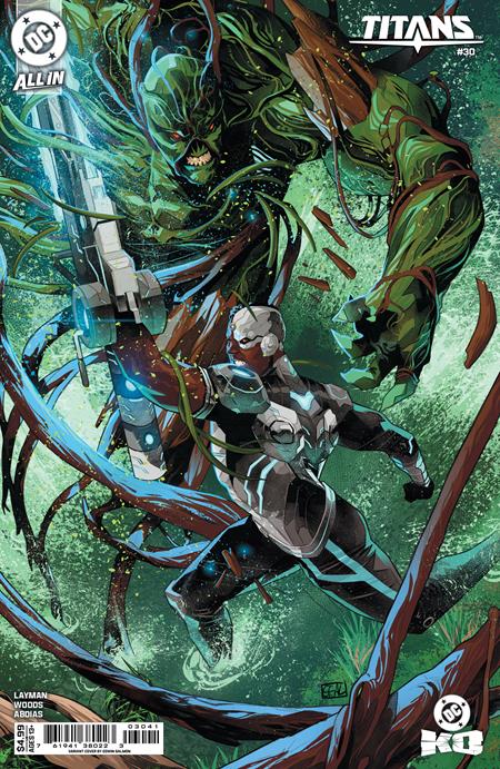 Titans #30  D Edwin Galmon Card Stock Var (dc K.o.)