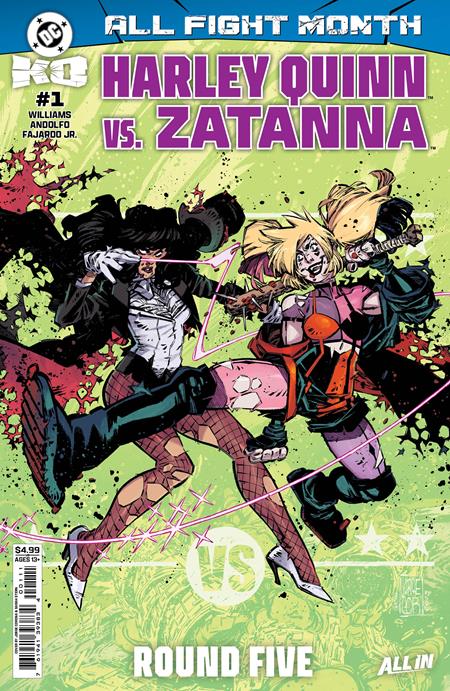 DC K.o. Harley Quinn Vs Zatanna - Comics - Image - Pop Weasel