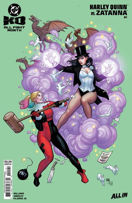 DC K.o. Harley Quinn Vs Zatanna - Comics - Image - Pop Weasel
