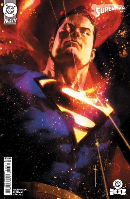 Superman #33  C Sebastian Fiumara Card Stock Var (dc K.o.)